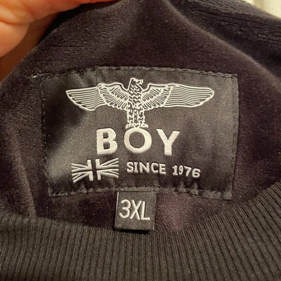 BOY LONDON 3XL Black Eagle Logo Sweatshirt – Bold Graphic Print - Picture 3 of 5